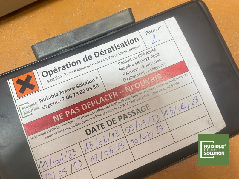 Prix d'un dératiseur pour le traitement de rats ou souris à Aucamville proche de Toulouse